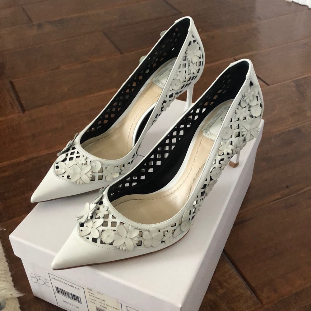 Dior Flor Laser Cut heels